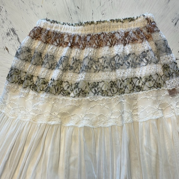 Boho Lace Slip Skirt - Picture 3 of 7